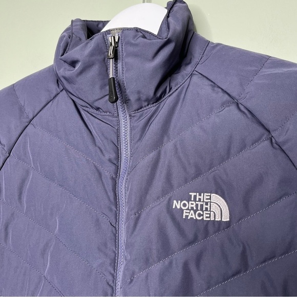 The North Face Women’s 550 Flare Goose Down Full Zip Jacket Dark Purple Blue XS‎ - Picture 3 of 12